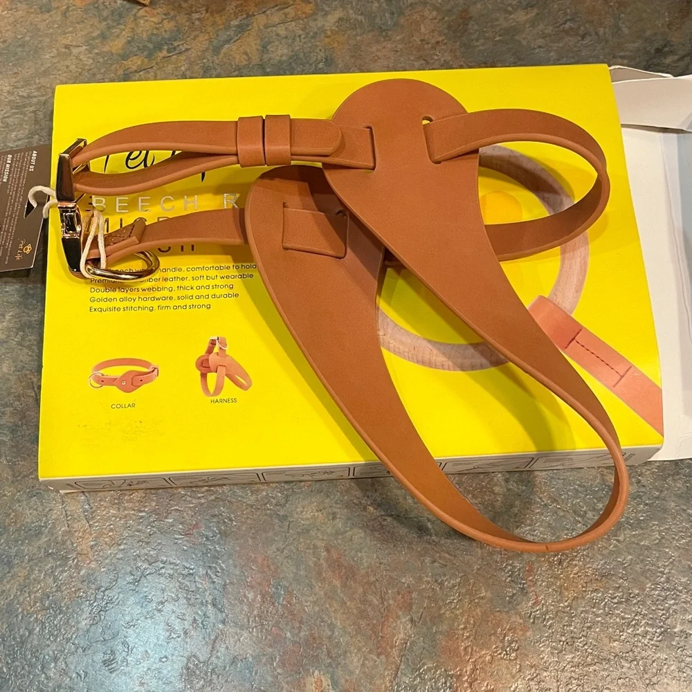 Pet Life Microfiber dog or critter collar with Golden Hardware NWT